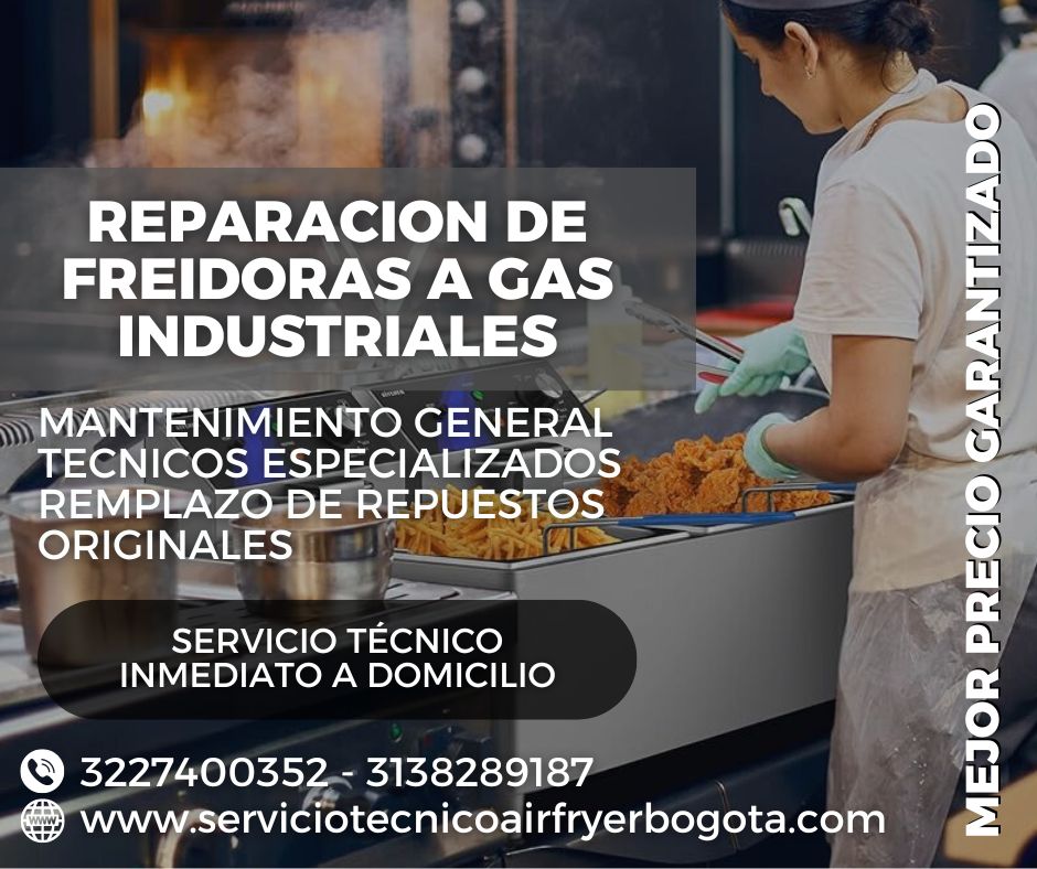 reparacion freidoras industriales bogota