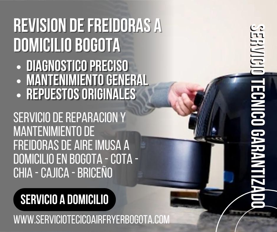 revisoin de freidoras de aire imusa a domicilio
