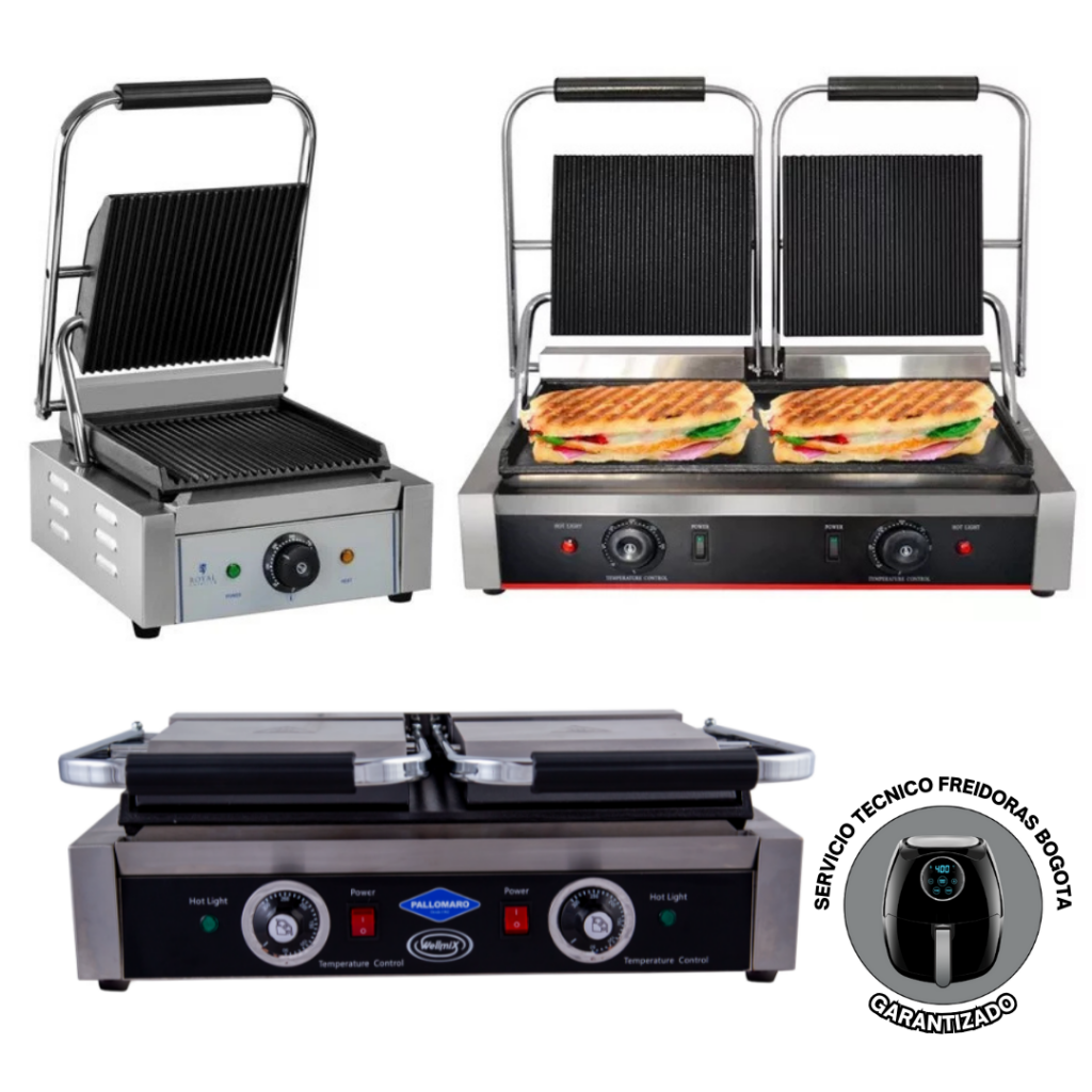 reparacion planchas sanducheras industriales col